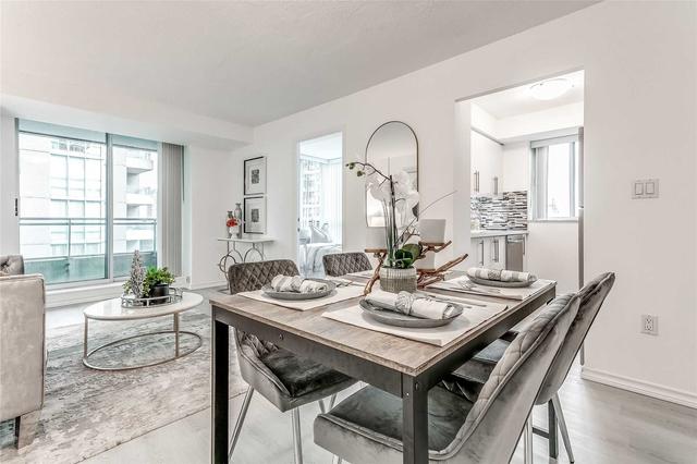 708 - 3 Pemberton Ave, Condo with 1 bedrooms, 1 bathrooms and 1 parking in Toronto ON | Image 2