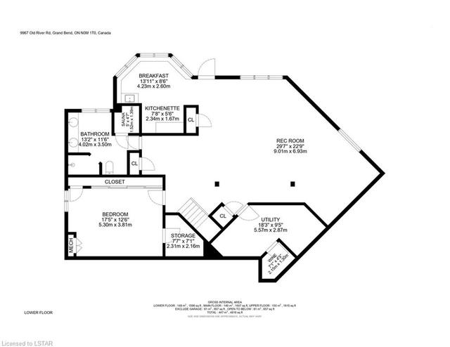 Main Level Floor Plan | Image 48