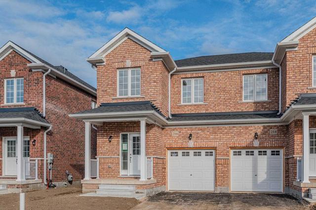 216 Ridley Cres, House semidetached with 3 bedrooms, 3 bathrooms and 3 parking in Southgate ON | Image 1