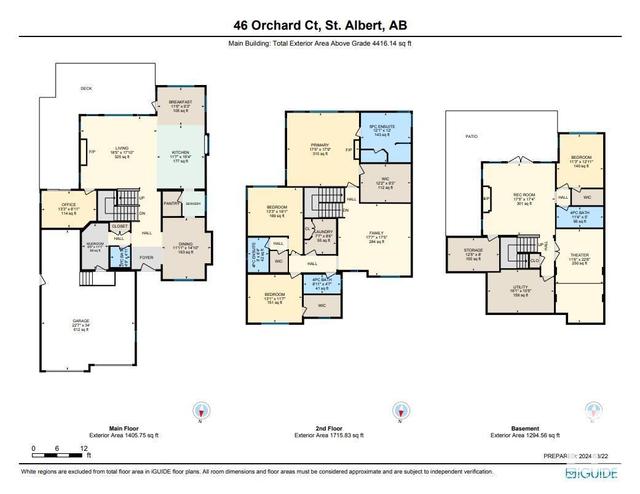 46 Orchard Co, House detached with 4 bedrooms, 4 bathrooms and 5 parking in St. Albert AB | Image 74