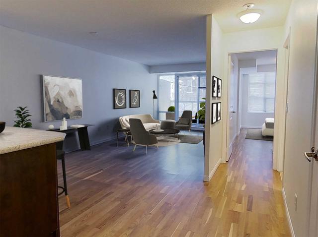 206 - 15 Stafford St, Condo with 1 bedrooms, 1 bathrooms and 0 parking in Toronto ON | Image 1