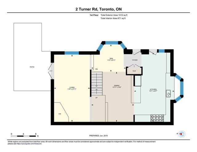 2 Turner Rd, House detached with 3 bedrooms, 3 bathrooms and 1 parking in Toronto ON | Image 18