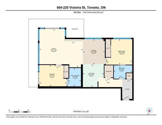 604 - 220 Victoria St, Condo with 2 bedrooms, 2 bathrooms and 1 parking in Toronto ON | Image 20