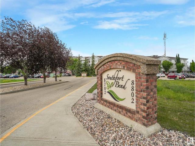 318 - 8802 Southfort Dr, Condo with 1 bedrooms, 1 bathrooms and null parking in Fort Saskatchewan AB | Image 14