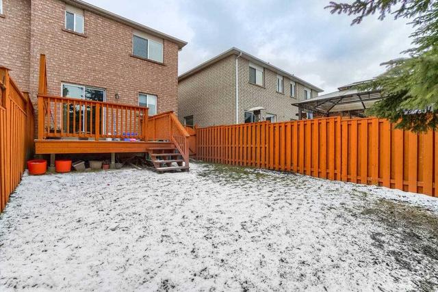 31 Melissa Crt, House semidetached with 3 bedrooms, 3 bathrooms and 3 parking in Brampton ON | Image 22