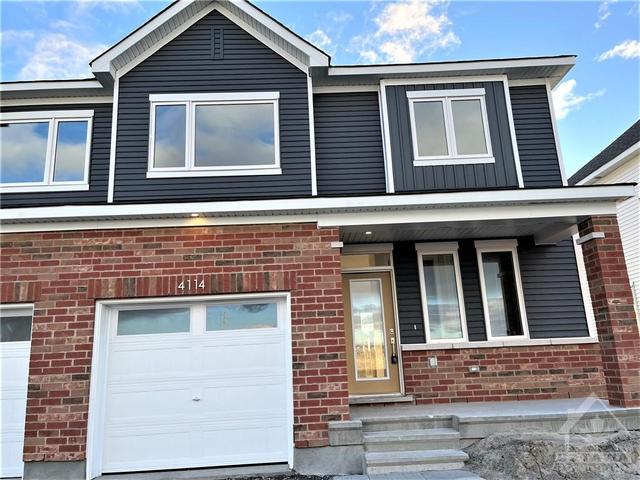 4114 Obsidian Street, Townhouse with 3 bedrooms, 4 bathrooms and 2 parking in Ottawa ON | Image 2