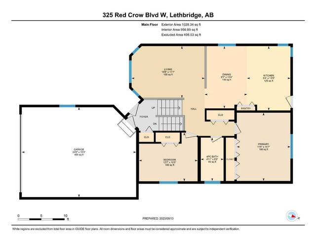 325 Red Crow Boulevard W, House detached with 4 bedrooms, 2 bathrooms and 4 parking in Lethbridge AB | Image 41