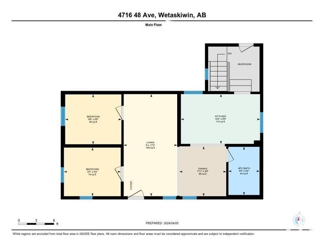 4716 48 Av, House detached with 2 bedrooms, 2 bathrooms and null parking in Wetaskiwin AB | Image 8