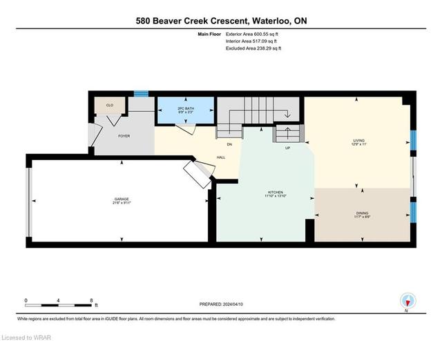 580 Beaver Creek Crescent, House attached with 3 bedrooms, 3 bathrooms and 3 parking in Waterloo ON | Image 43