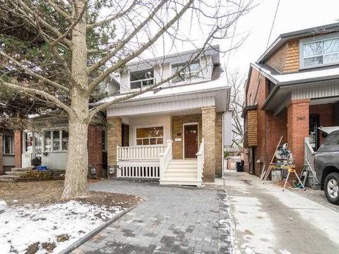 338 Beresford Ave, House detached with 4 bedrooms, 2 bathrooms and 4 parking in Toronto ON | Card Image