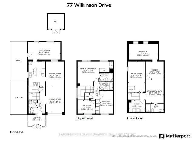 77 Wilkinson Dr, House semidetached with 3 bedrooms, 4 bathrooms and 4 parking in Toronto ON | Image 9