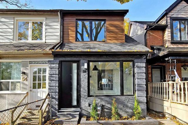 56 Drayton Ave, House semidetached with 3 bedrooms, 3 bathrooms and 2 parking in Toronto ON | Image 1