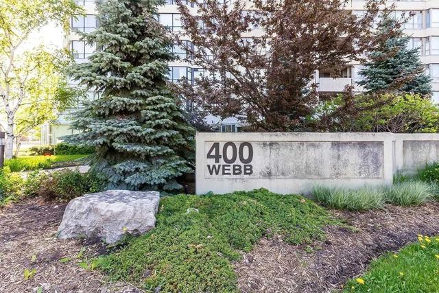 1704 - 400 Webb Dr, Condo with 2 bedrooms, 2 bathrooms and 2 parking in Mississauga ON | Card Image
