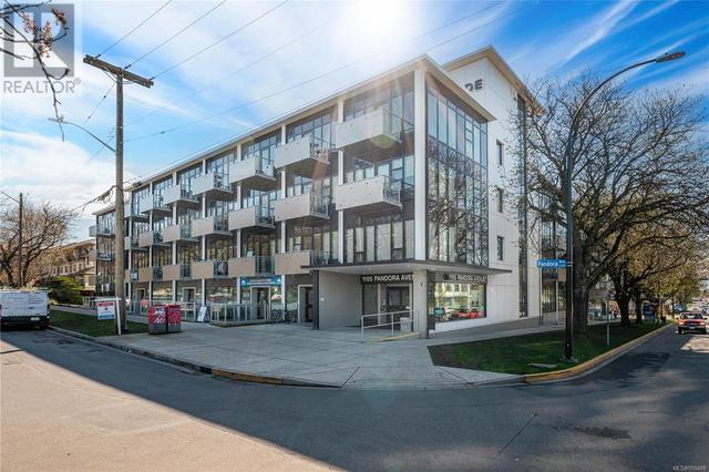 n404 - 1105 Pandora Ave, Condo with 1 bedrooms, 1 bathrooms and null parking in Victoria BC | Image 1