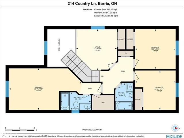 214 Country Lane, House detached with 3 bedrooms, 2 bathrooms and 4 parking in Barrie ON | Image 8