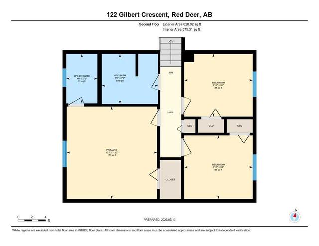 122 Gilbert Crescent, House detached with 4 bedrooms, 2 bathrooms and 4 parking in Red Deer AB | Image 37