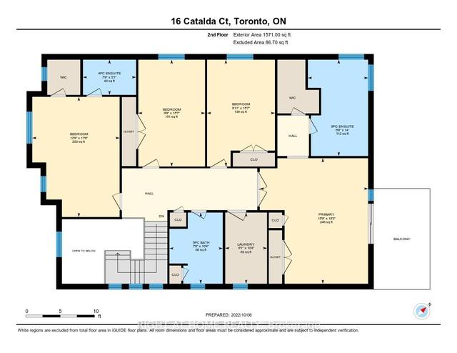 16 Catalda Crt, House detached with 4 bedrooms, 5 bathrooms and 6 parking in Toronto ON | Image 32