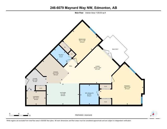246 - 6079 Maynard Wy Nw, Condo with 2 bedrooms, 2 bathrooms and null parking in Edmonton AB | Image 47