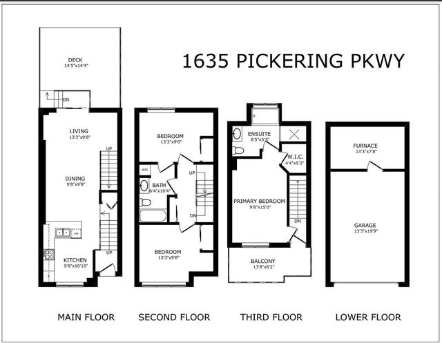 62 - 1635 Pickering Pkwy, Townhouse with 3 bedrooms, 2 bathrooms and 2 parking in Pickering ON | Image 21