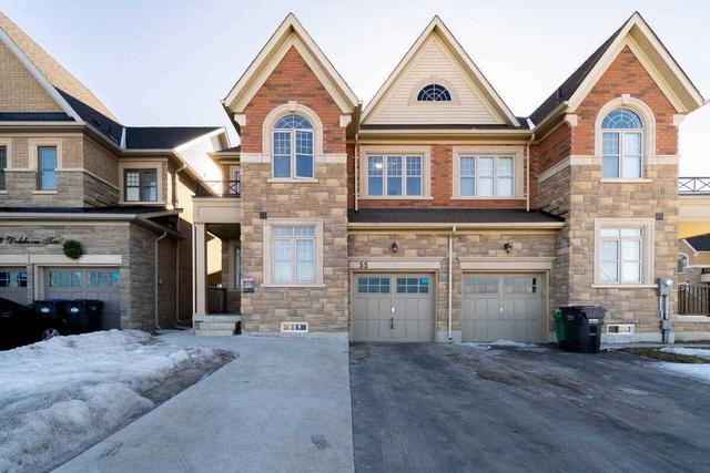 55 Dolobram Tr, House semidetached with 3 bedrooms, 4 bathrooms and 5 parking in Brampton ON | Image 1
