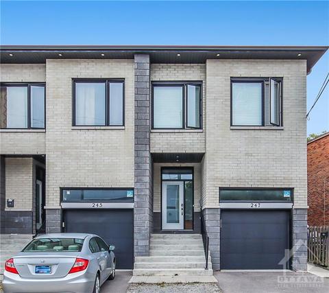 a & b - 247 Granville Street, Townhouse with 5 bedrooms, 4 bathrooms and 2 parking in Ottawa ON | Card Image