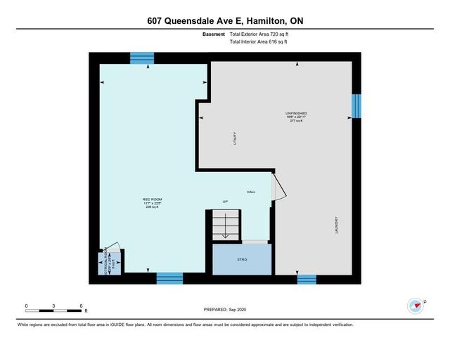 607 Queensdale Ave E, House detached with 3 bedrooms, 1 bathrooms and 2 parking in Hamilton ON | Image 32