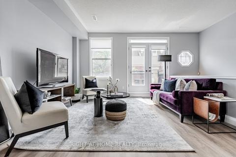 218 - 51 Halton St, Townhouse with 2 bedrooms, 2 bathrooms and 1 parking in Toronto ON | Card Image