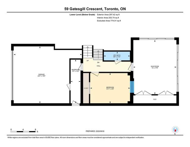 59 Gatesgill Cres, House detached with 4 bedrooms, 3 bathrooms and 4 parking in Toronto ON | Image 33