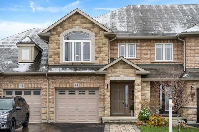64 Celestial Cres, House attached with 3 bedrooms, 3 bathrooms and 4 parking in Hamilton ON | Image 1