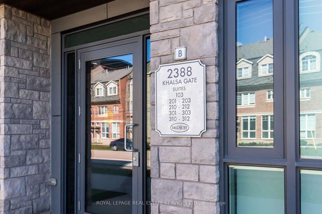 201 - 2388 Khalsa Gate, Townhouse with 2 bedrooms, 2 bathrooms and 2 parking in Oakville ON | Image 12
