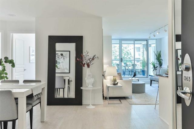 363 - 313 Richmond St E, Condo with 2 bedrooms, 2 bathrooms and 1 parking in Toronto ON | Image 1