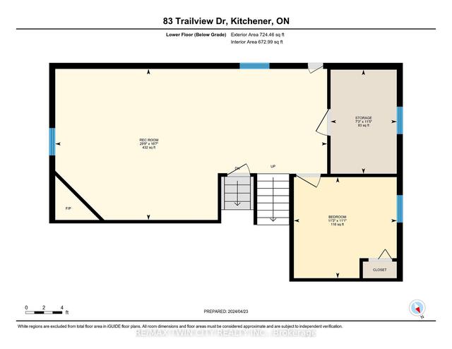 83 Trailview Dr, House detached with 4 bedrooms, 4 bathrooms and 4 parking in Kitchener ON | Image 31