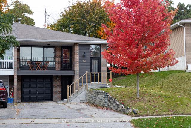 36 Glenstroke Dr, House semidetached with 3 bedrooms, 2 bathrooms and 5 parking in Toronto ON | Image 1