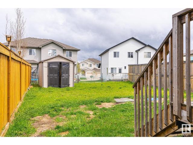 48 Woodbridge Li, House semidetached with 3 bedrooms, 3 bathrooms and null parking in Fort Saskatchewan AB | Image 37