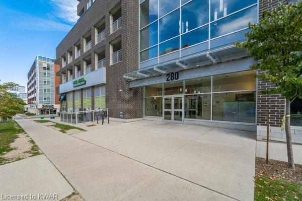 810 - 280 Lester Street, House attached with 1 bedrooms, 1 bathrooms and 1 parking in Waterloo ON | Image 1