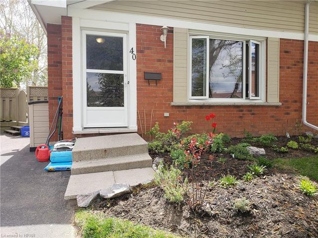 40 Windy Ridge Place, House semidetached with 3 bedrooms, 1 bathrooms and null parking in Kitchener ON | Image 23