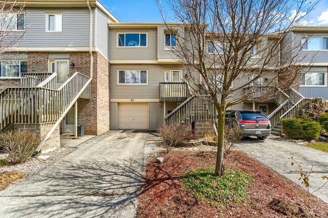 83 - 30 Green Valley Dr, Townhouse with 3 bedrooms, 4 bathrooms and 2 parking in Kitchener ON | Image 1