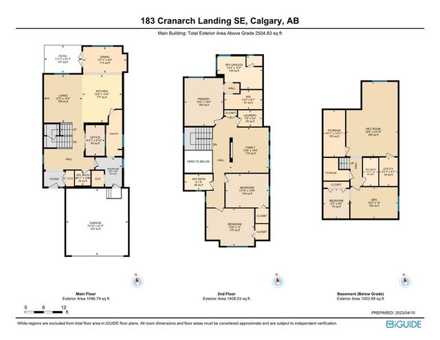 183 Cranarch Landing Se, House detached with 4 bedrooms, 3 bathrooms and 4 parking in Calgary AB | Image 48