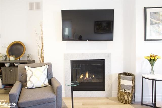 Marble surround gas fireplace | Image 2