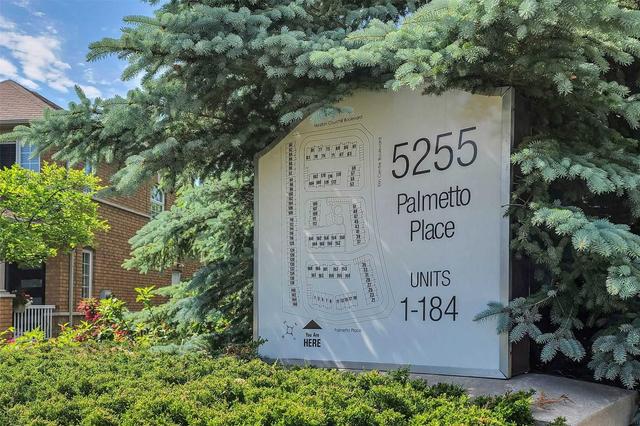 124 - 5255 Palmetto Pl, Townhouse with 3 bedrooms, 4 bathrooms and 2 parking in Mississauga ON | Image 27
