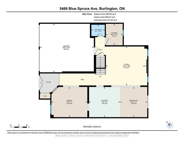 5466 Blue Spruce Ave, House detached with 3 bedrooms, 3 bathrooms and 4 parking in Burlington ON | Image 26
