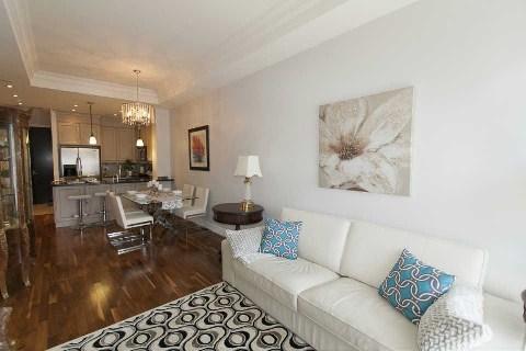427 - 20 Burkebrook Pl, Condo with 1 bedrooms, 2 bathrooms and 1 parking in Toronto ON | Image 3