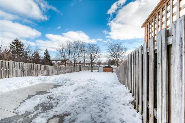 242 The Country Way, House semidetached with 3 bedrooms, 1 bathrooms and null parking in Kitchener ON | Image 36