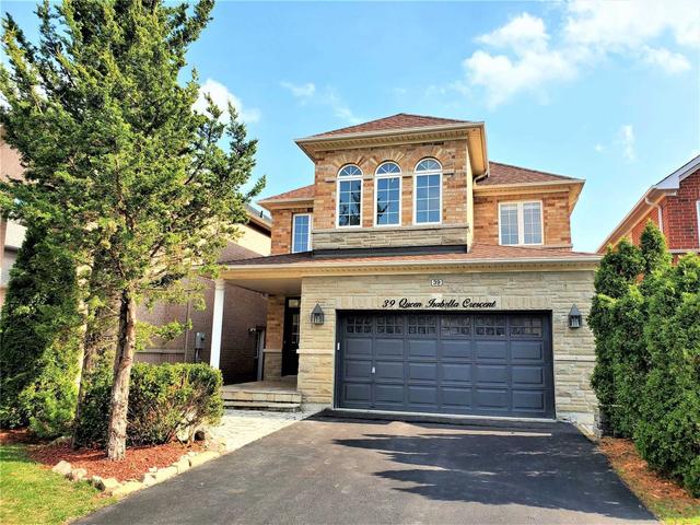 39 Queen Isabella Cres E, House detached with 4 bedrooms, 4 bathrooms and 6 parking in Vaughan ON | Image 1