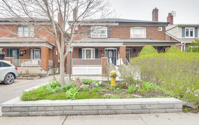 188 Melrose Ave, House semidetached with 3 bedrooms, 2 bathrooms and 1 parking in Toronto ON | Image 1