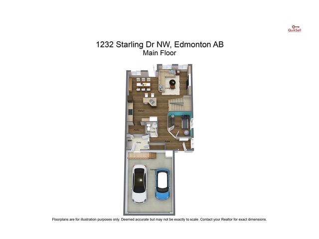 1232 Starling Dr Nw, House detached with 5 bedrooms, 3 bathrooms and 4 parking in Edmonton AB | Image 4