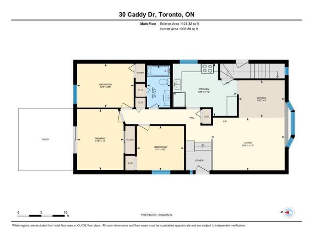 30 Caddy Dr, House detached with 3 bedrooms, 2 bathrooms and 5 parking in Toronto ON | Image 11