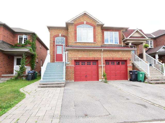 5864 Delle Donne Dr W, House semidetached with 4 bedrooms, 4 bathrooms and 3 parking in Mississauga ON | Image 1