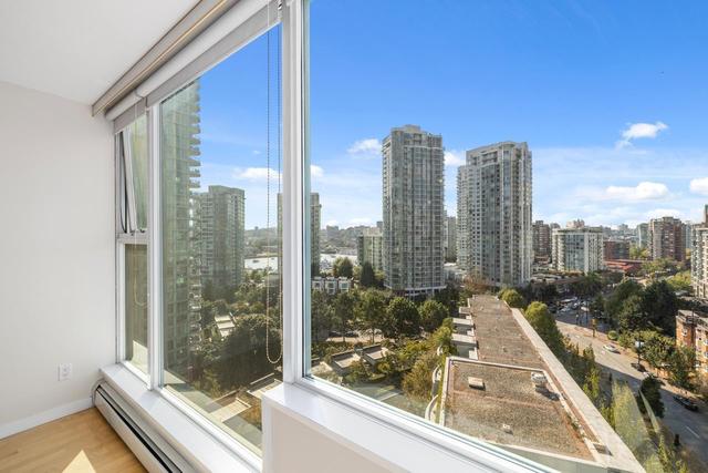 1708 - 1008 Cambie Street, Condo with 2 bedrooms, 2 bathrooms and null parking in Vancouver BC | Card Image