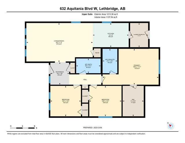 632 Aquitania Boulevard W, House detached with 5 bedrooms, 4 bathrooms and 3 parking in Lethbridge AB | Image 31